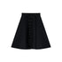 Neoprene Ruffle Circle Skirt