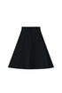 Denim Skirt - Black