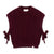 Elise Knit Vest - Burgundy