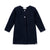 Mara Tweed Coat Navy Blue