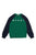 ColorBlock Green  Signature Sweatshirt