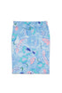 Floral Print Jersey Skirt