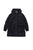 Long Branded WindbreakerJacket -Black