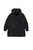 Long Branded WindbreakerJacket -Black