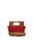 Light bag in raffia-effect fabric - Red