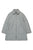 Wool Coat with Zipper - Grey