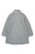 Wool Coat with Zipper - Grey