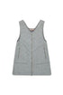 Wool Jumper with Zipper- Grey
