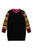 Knit Dres with Patterned Sleeve