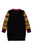 Knit Dres with Patterned Sleeve