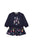 Jersey Dress with Floral Motif