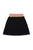 Jersey Skirt with Colorful Waistband