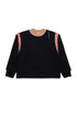Sweatshirt with Color Motif