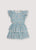 Melina Dress Peony Powder Blue print