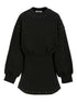 Studded Fleece Dress