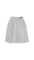 Polka Dot Pleated Skirt