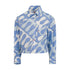 Blue Pattern Pucci Print Shirt With Pocket