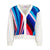 LS Printed Knit Cardigan