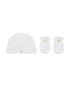 Pointelle Cotton Hat And Mitten Gift Set