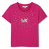 Grommet Embellished T-shirt