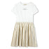 Jersey Pleated Dress