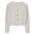 Knitted Cardigan - Light Gold