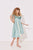 Round The Block Dress- Glacier Mint