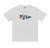 Colorful Logo Branded Tshirt - White