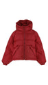 Cape Style Puffer Jacket