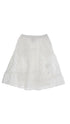 Skirt with Lace Design