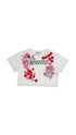 T-Shirt With 3D Flowers