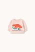 Tiny Cottons Red Dog Baby Sweatshirt – Pastel Pink