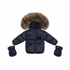 Bella Enfant Fur Jacket-Navy