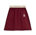 Jersey Skirt with Logo -Plum Fantasy