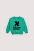 Logo Jersey Sweatshirt- Radiant Emerald