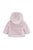 Baby Grosses Pieces Fille Rose Pale Fluffy Coat