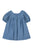 Baby Petit Air De Campagne Denim Dress - Bleu Azur