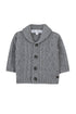 Baby Globe Trotter Cardigan - Blue Grey