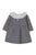 Baby Un Air De Campagne Dress w/ Collar - Grey