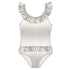 Venus Frill Swimsuit 1P Baby - Silver
