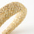 Celina Tweed Headband - Gold