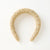 Celina Tweed Headband - Gold