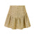 Celina Tweed Skirt - Gold