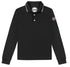Long Sleeves Piquet Polo - Black