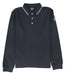 Long Sleeves Piquet Polo - Navy