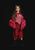 Cape Style Puffer Jacket