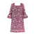 Libby Embroidered Dress -  Berry