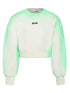 Airbrushed Sweatshirt Girl - Irish/Green