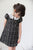 Ceremonie Junior Fille Tweed Dress w/ Collar