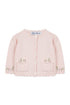 Baby Promenade Romantique Cardigan - Rose Pale